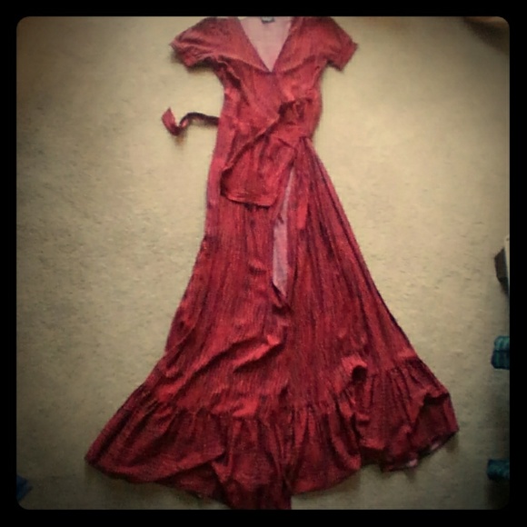 Reclaimed Vintage Dresses & Skirts - Reclaimed Vintage wrap dress sz. M